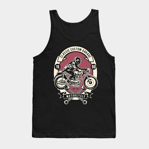 Classic Custom Garage Tank Top by p308nx